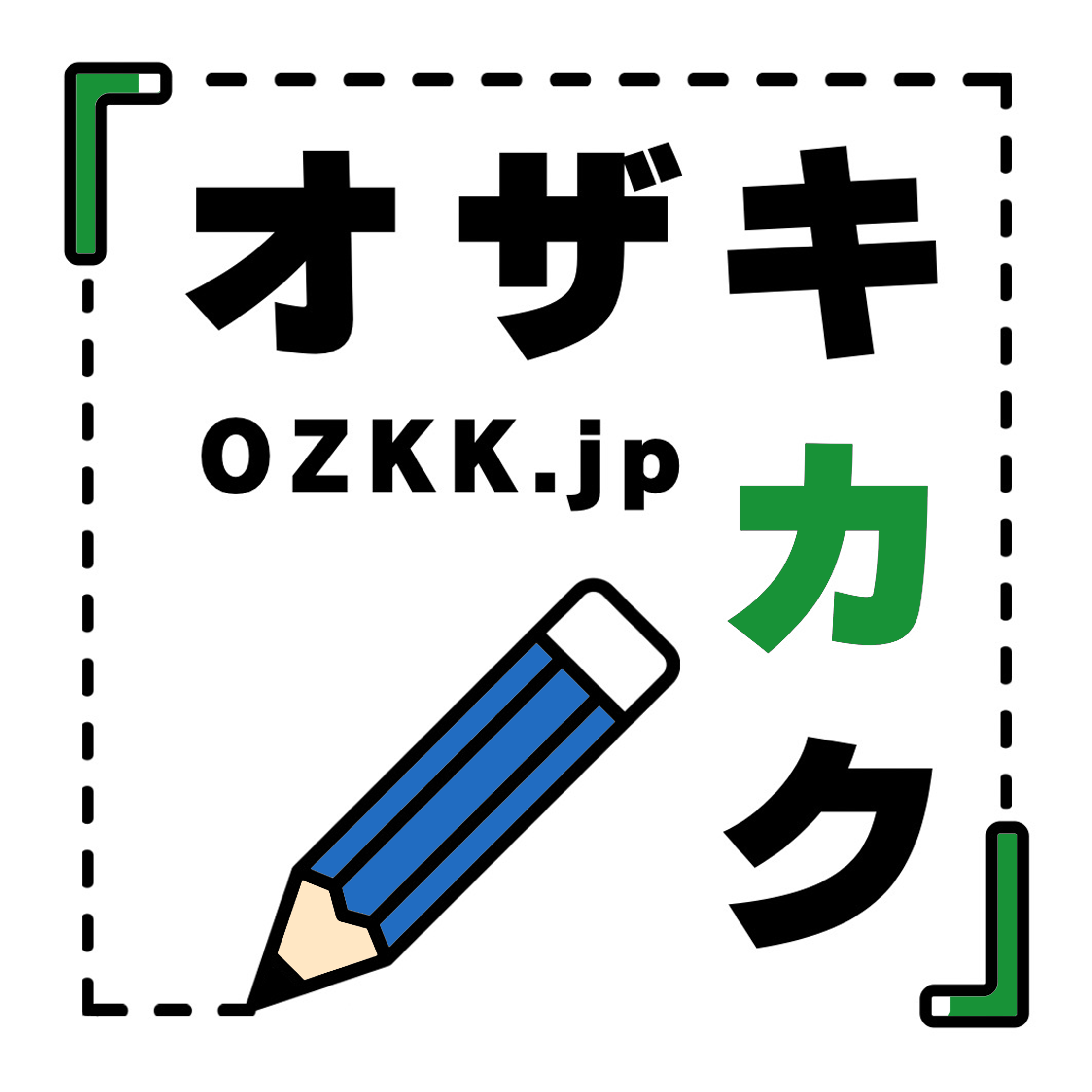 尾崎太祐（オザキカク）ロゴ